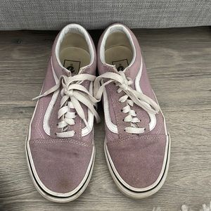 Purple women’s low top vans